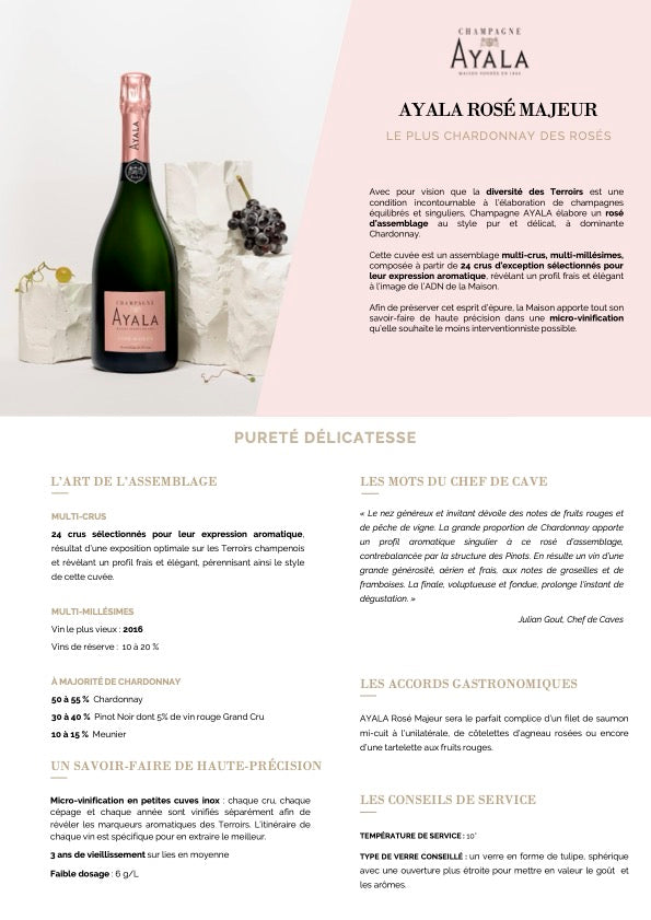 Champagne Ayala Brut rosé Majeur