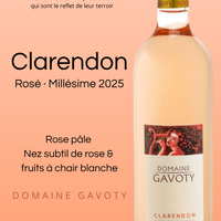Domaine Gavoty - AOC Provence - CLARENDON Rosé BIO