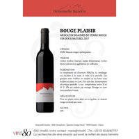 Demoiselle Suzette - Muscat Beaumes de Venise ROUGE PLAISIR