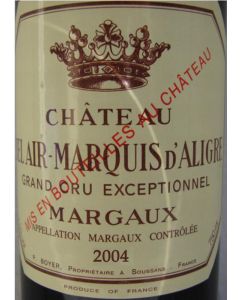 Château Bel Air Marquis D'Aligre 2004 - Margaux 
